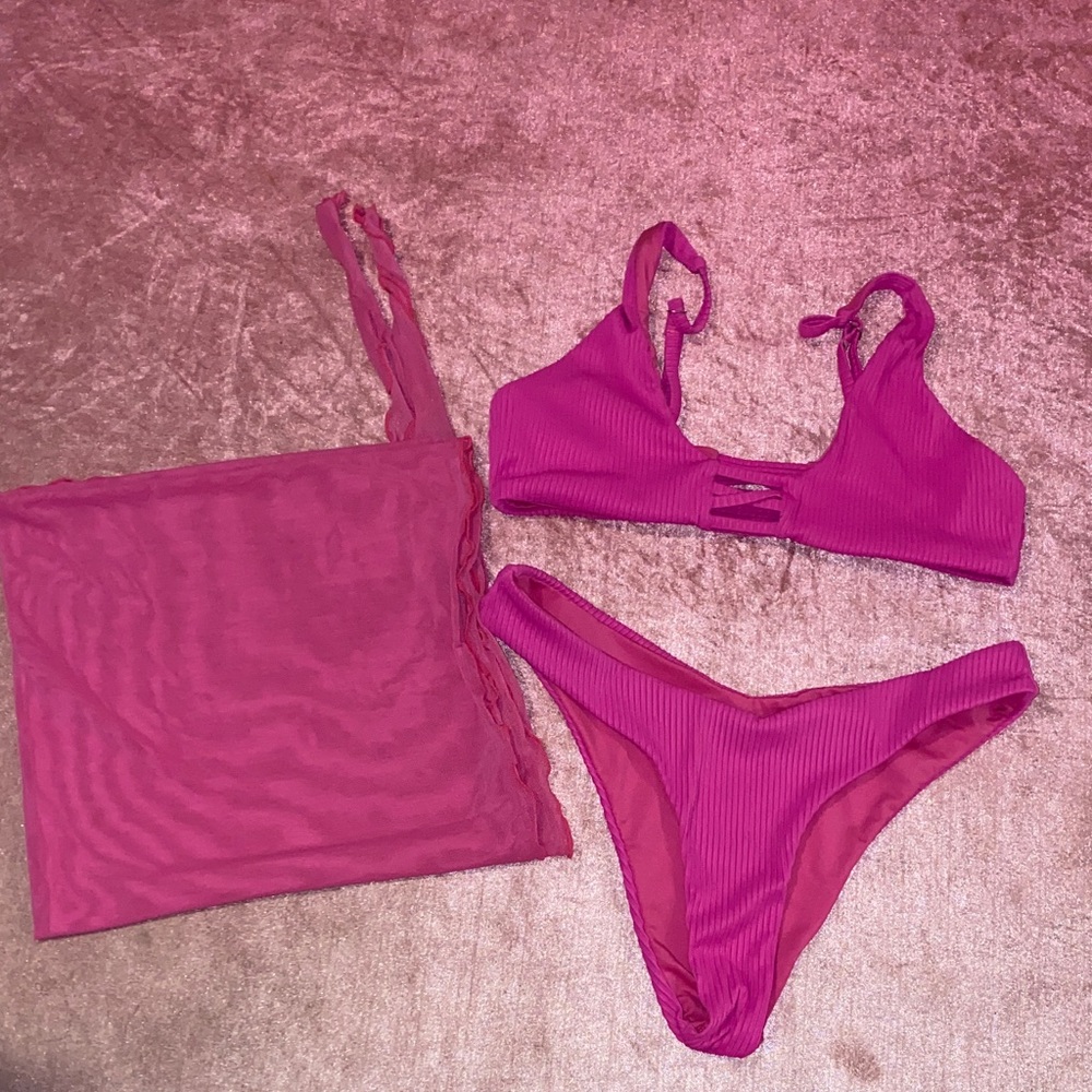 Pink Bikini Set